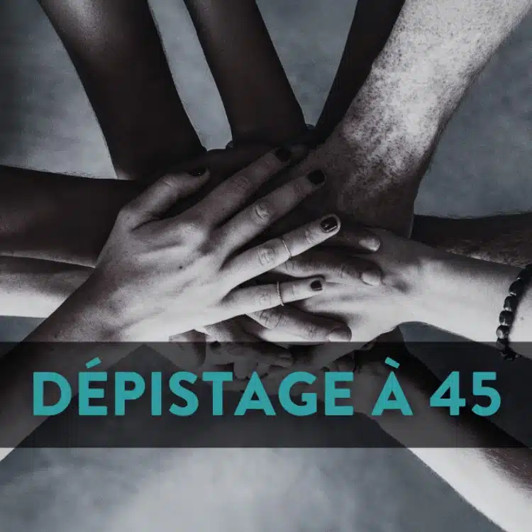 dépistage à 45 Cancer colorectal Canada